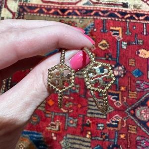 Tory Burch gold hoops